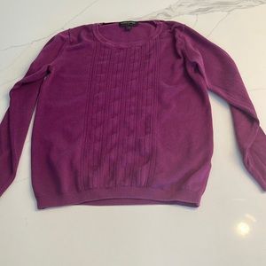 BANANA REPUBLIC Magenta Sweater Small